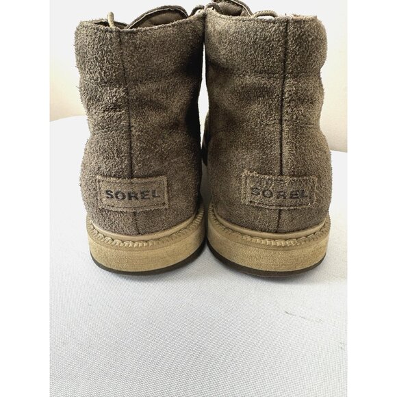 Mens Sorel Chukka Boots 10.5 Green Brown Suede Rugged Outdoors Transitional Gorp - Picture 6 of 16